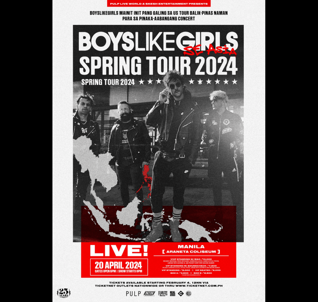 boys like girls spring tour 2024