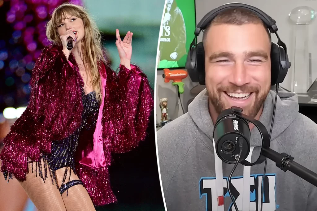 Taylor Swift and Travis Kelce podcast