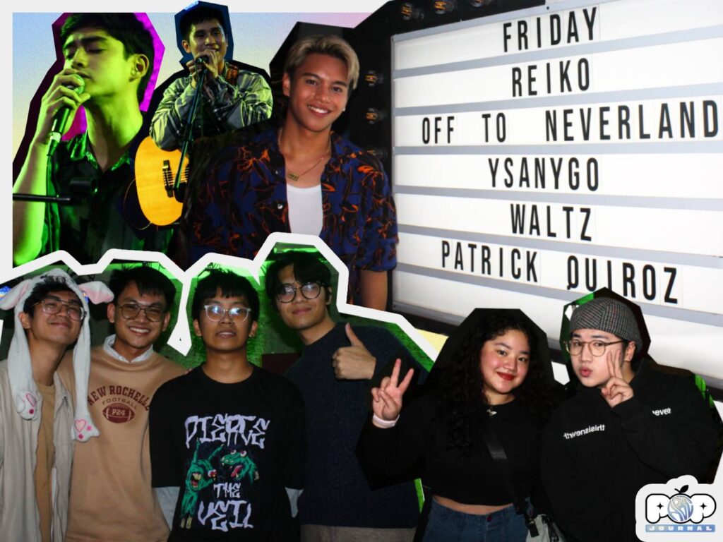 reiko, ysanygo, off to neverland, patrick quiroz and waltz first Live Performance Philippines