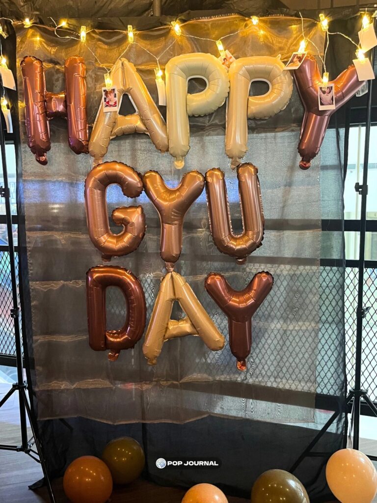 BetterWithGyu Balloon Greeting Happy Gyu Day