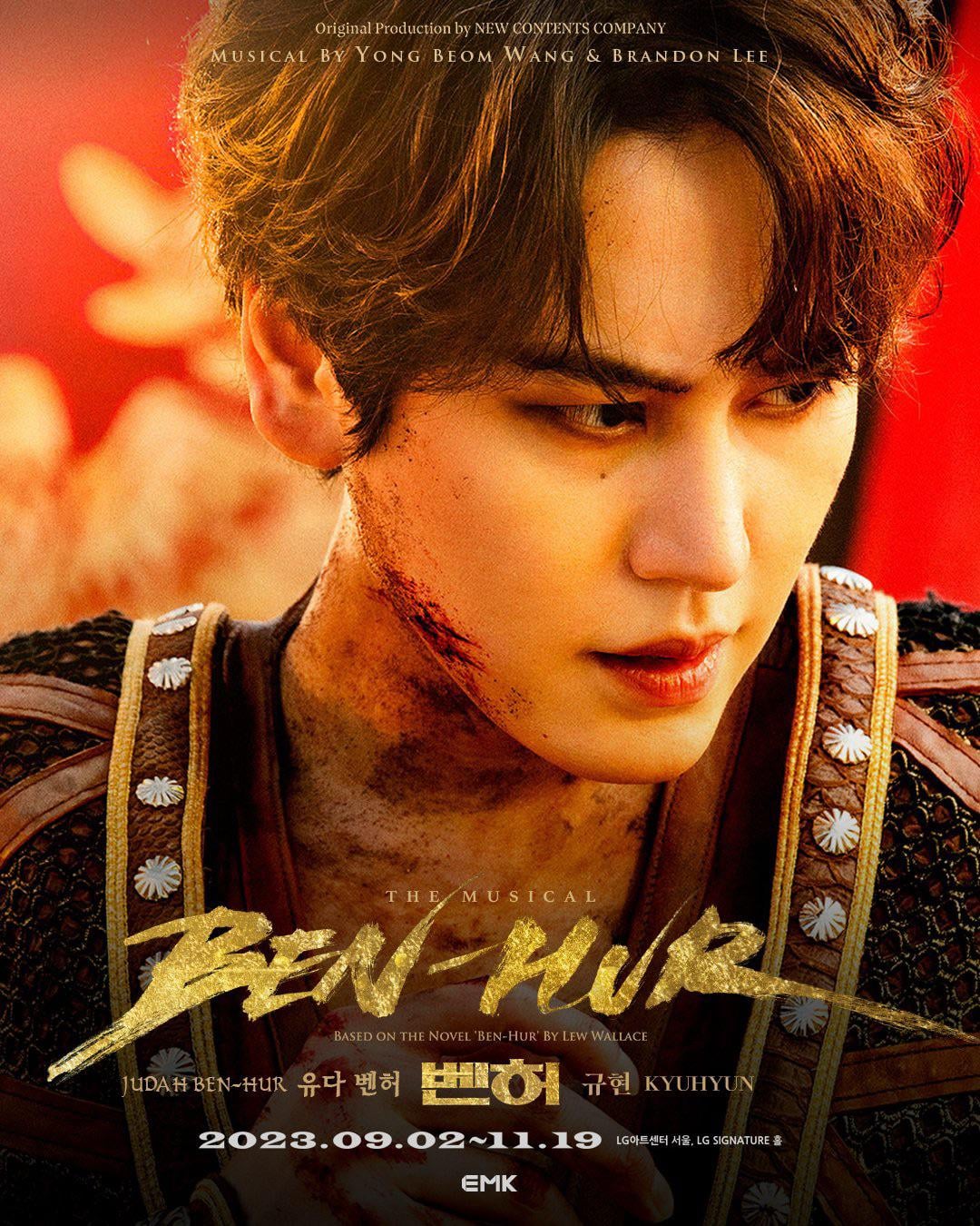 k-pop idol musical theater Cho Kyuhyun Ben Hur