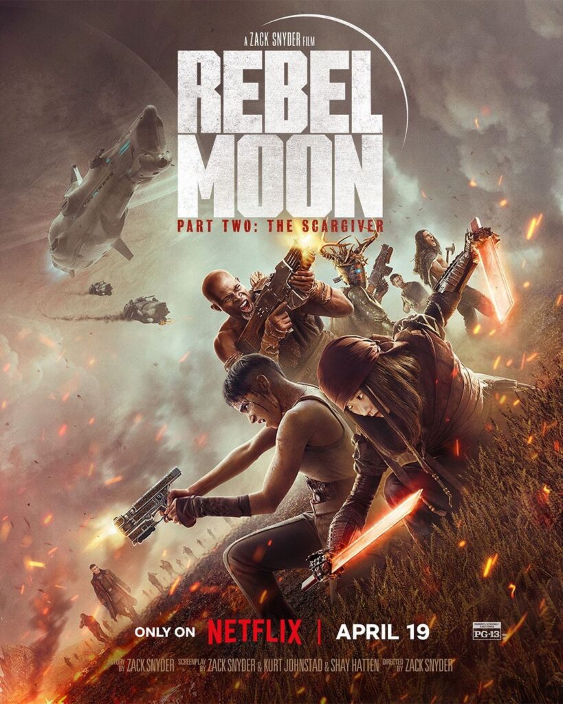 rebel moon part 2 poster