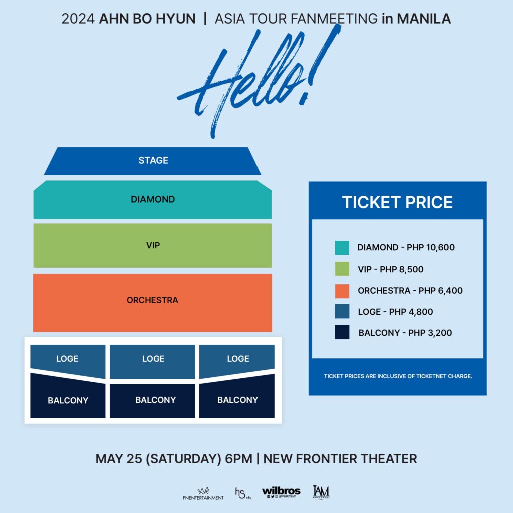 AHN BO HYUN IN MANILA SEATPLAN