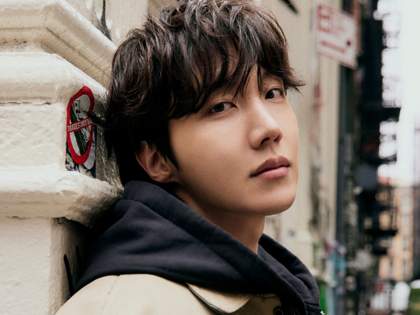 JHOPE ON THE STREET SERIES PHOTO