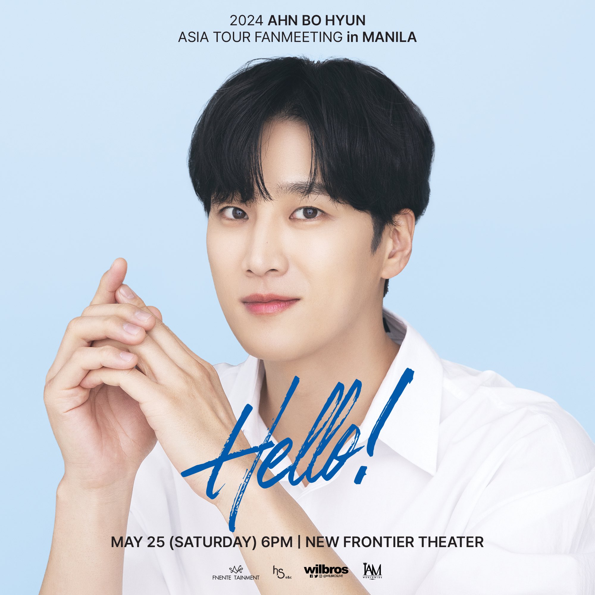 AHN BO HYUN MANILA POSTER