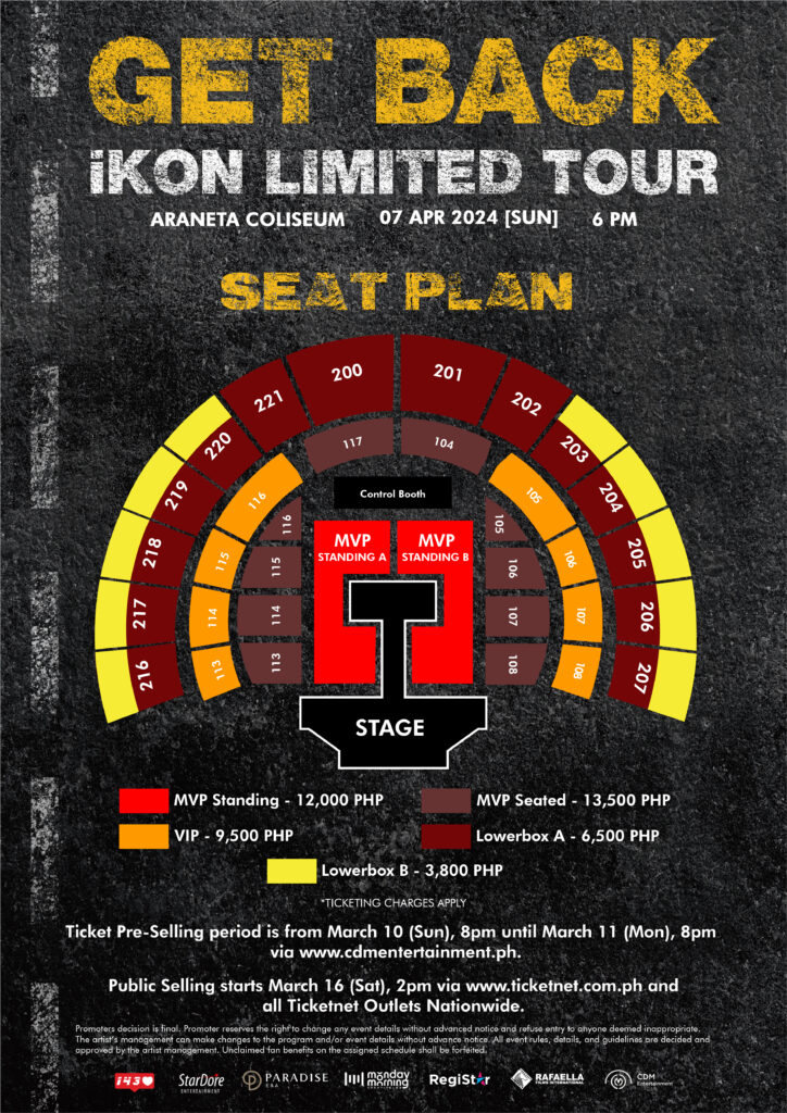 ikon get back limited tour manila