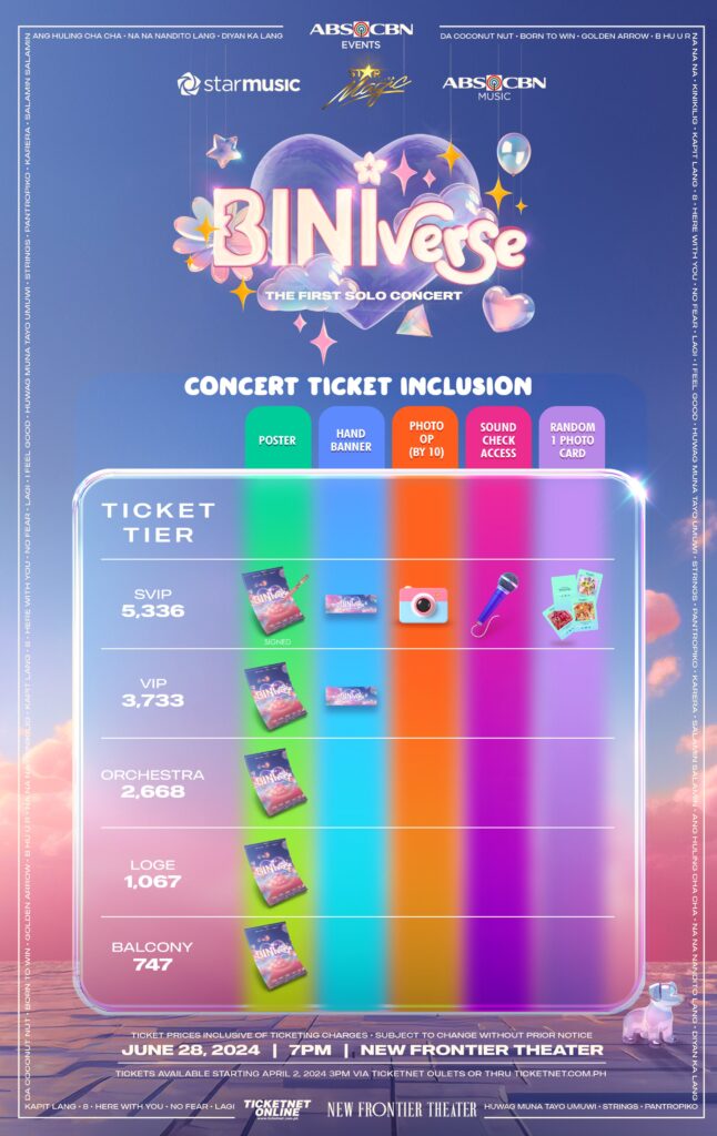 biniverse the first solo concert