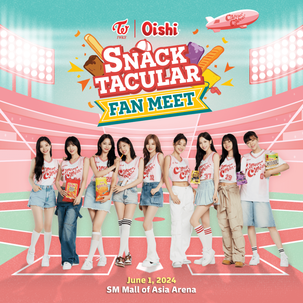 twice oishi snacktacular fan meet