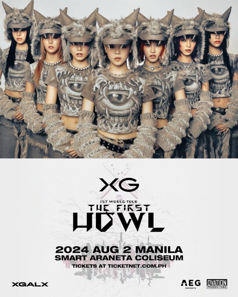 xg world tour manila promo poster