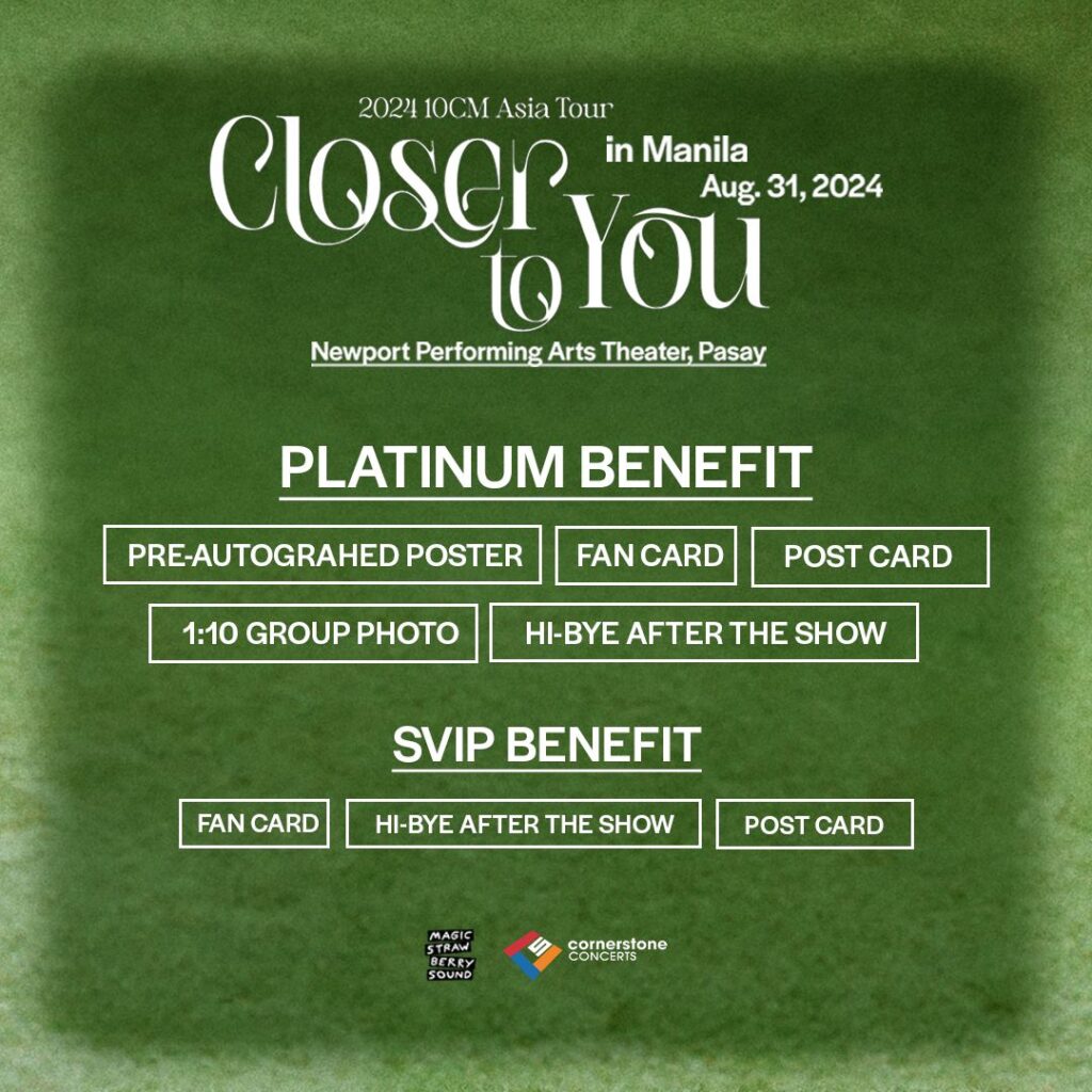 10cm closer to you asia tour in manila fan benefits