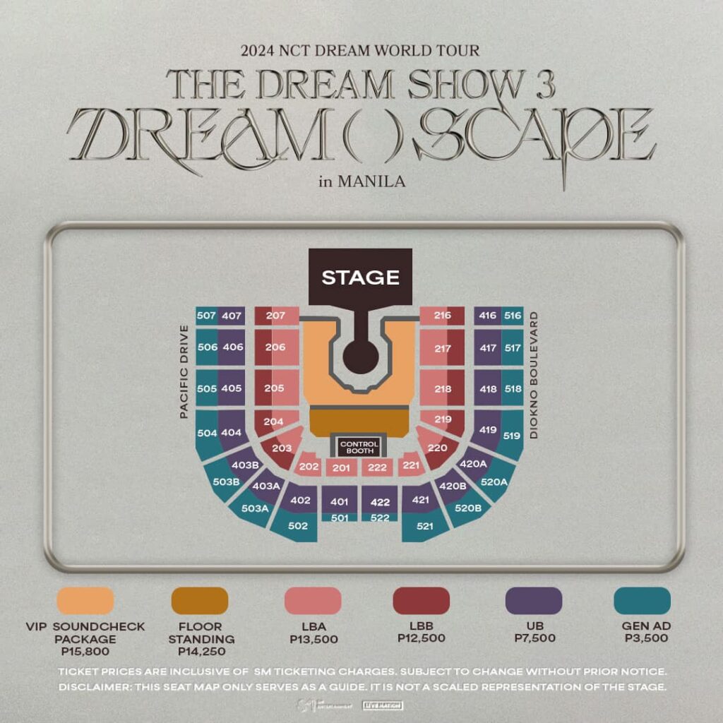 NCT Dream Dream()Scape in Manila ticket purchase guide