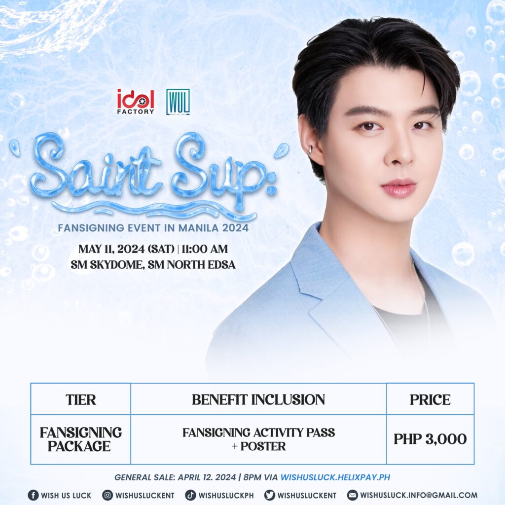 Saint Suppapong Fansign Event