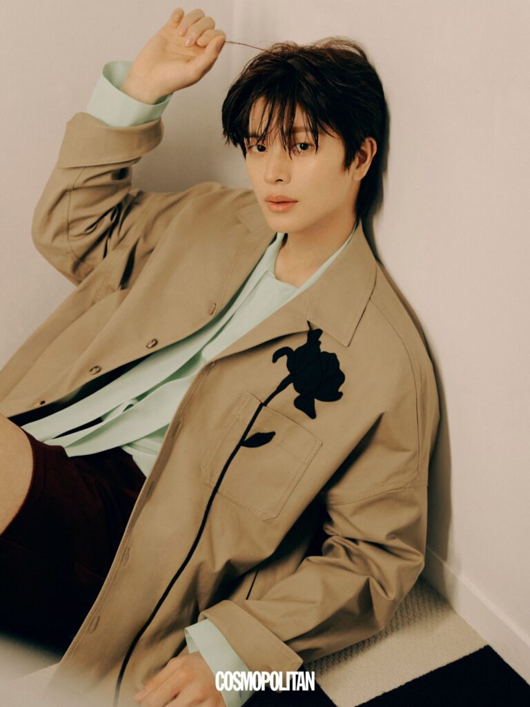 yook sungjae solo shot from cosmopolitan korea