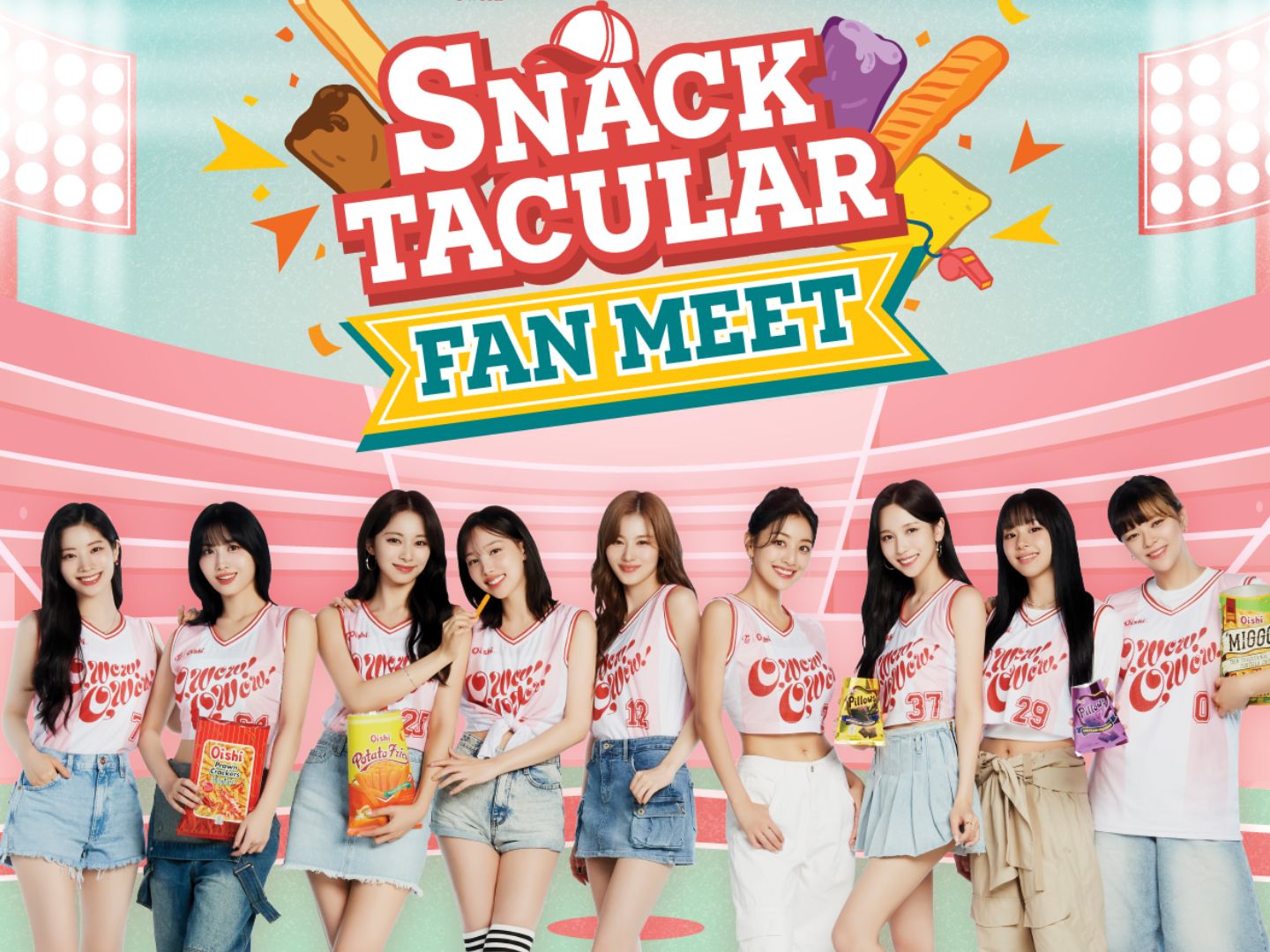 twice oishi snacktacular fan bag