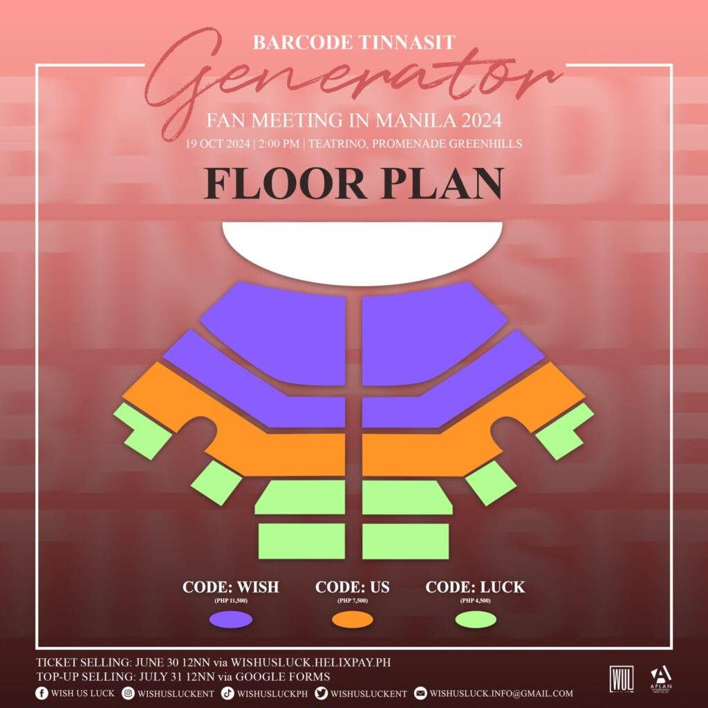 barcode tinnasit in manila seat plan