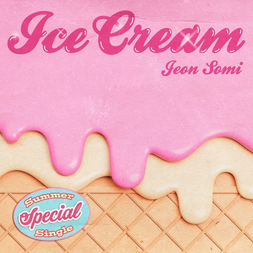 jeon somi ice cream single