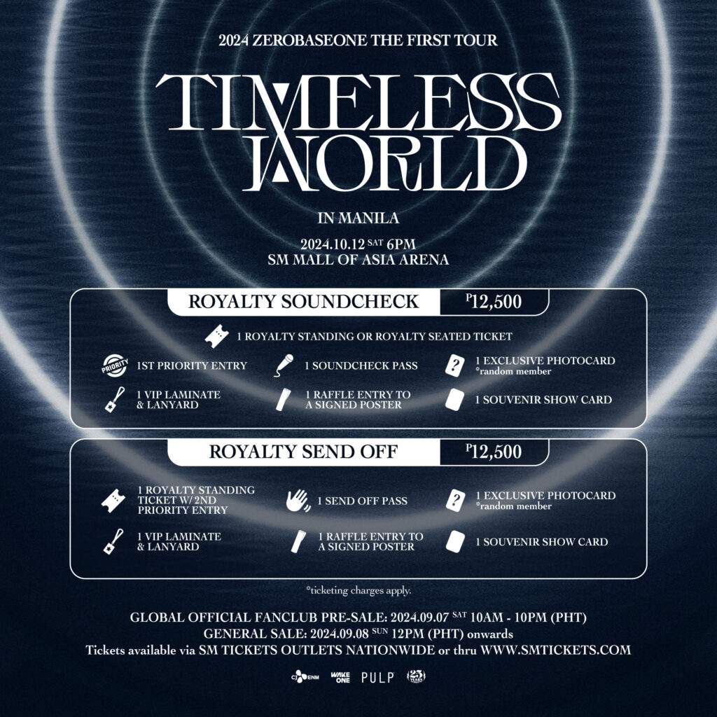 zb1 timeless world tour manila perks