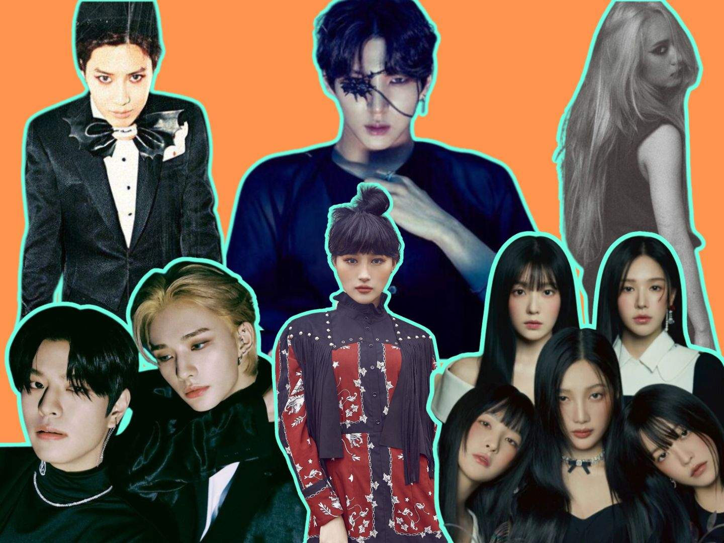 10 kpop tracks for halloween