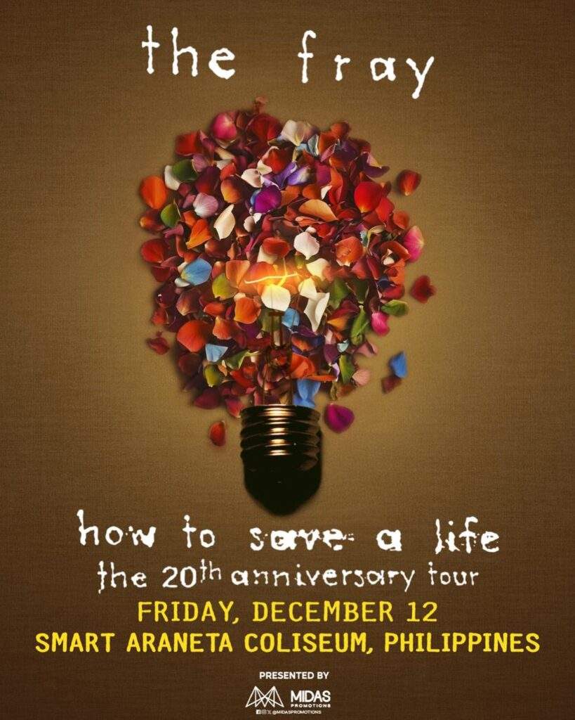 the fray tour