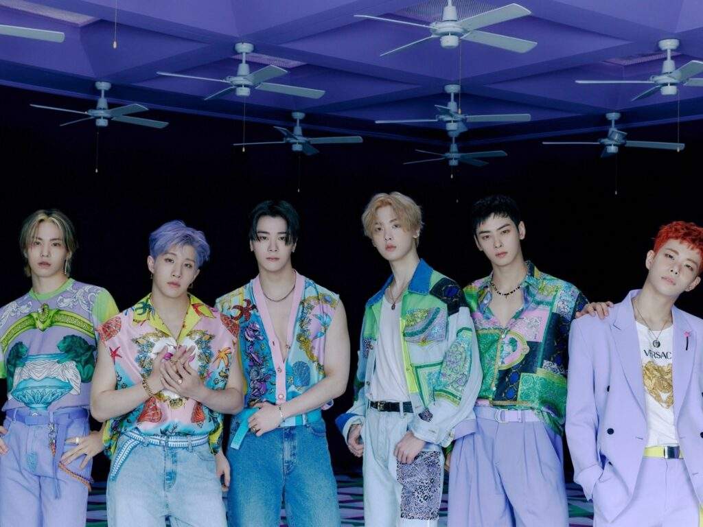 ASTRO MJ, Jinjin, Cha Eunwoo, Moon Bin, Rocky, and Yoon San-ha