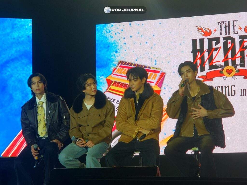 the heart killers fan meeting in manila press conference