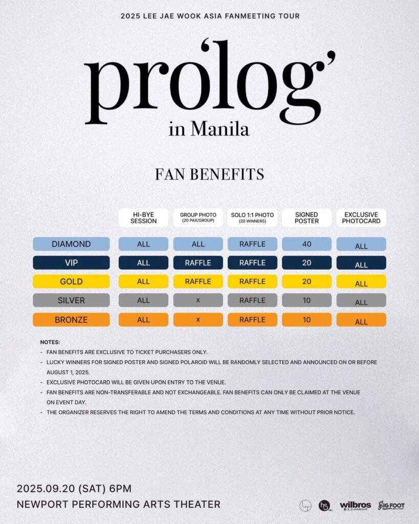 lee jae wook fan benefits
