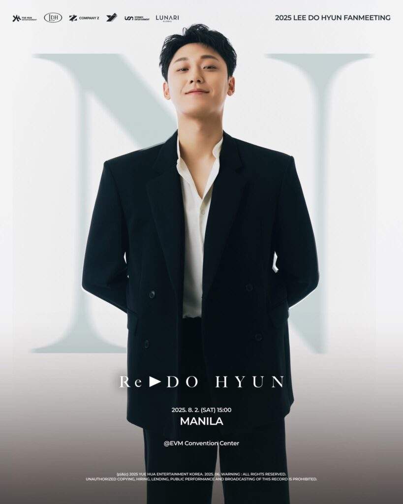 lee do hyun poster fan meeting in manila