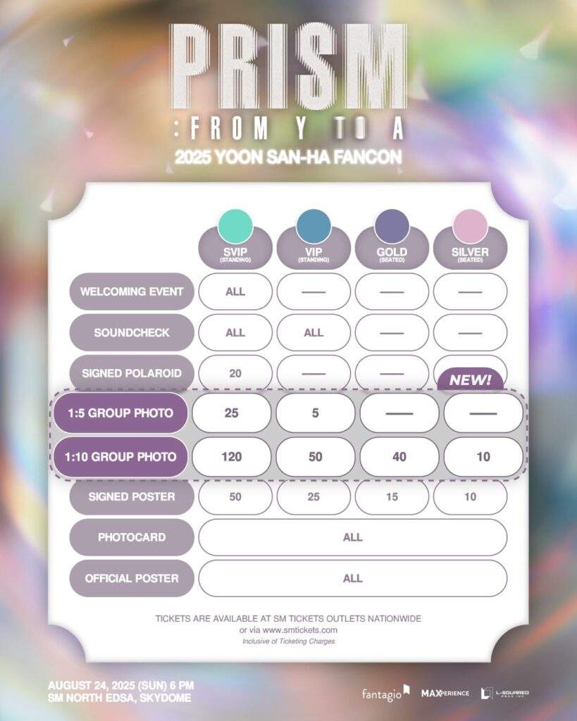 yoon san-ha prism fancon in manila