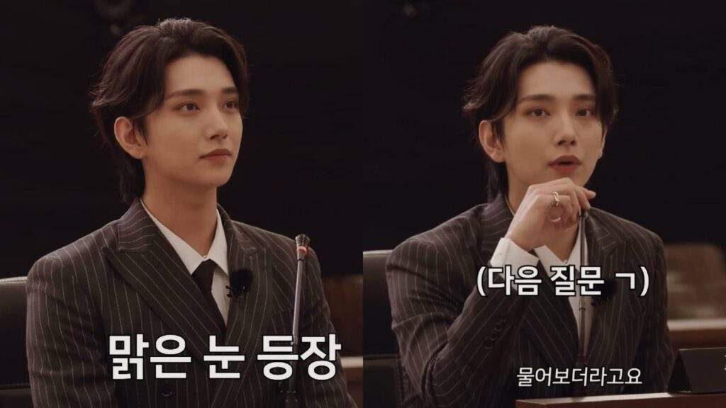 seventeen joshua looked straight out of kdrama goung seventeen