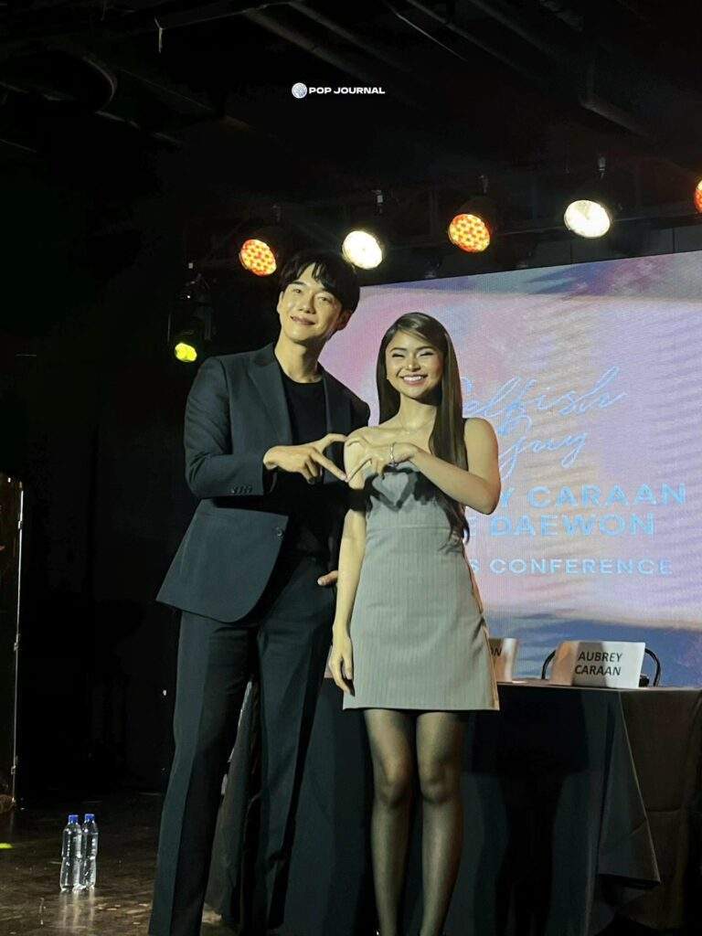 Aubrey Caraan and Lee Daewon