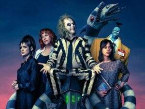 The cast of Beetlejuice Beetlejuice