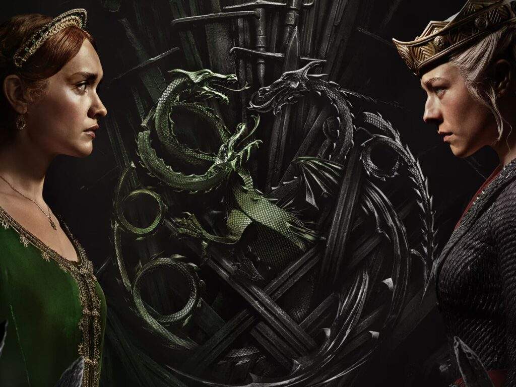 Rhaenyra Targaryen & Alicent Hightower, House of the Dragon on HBO Max