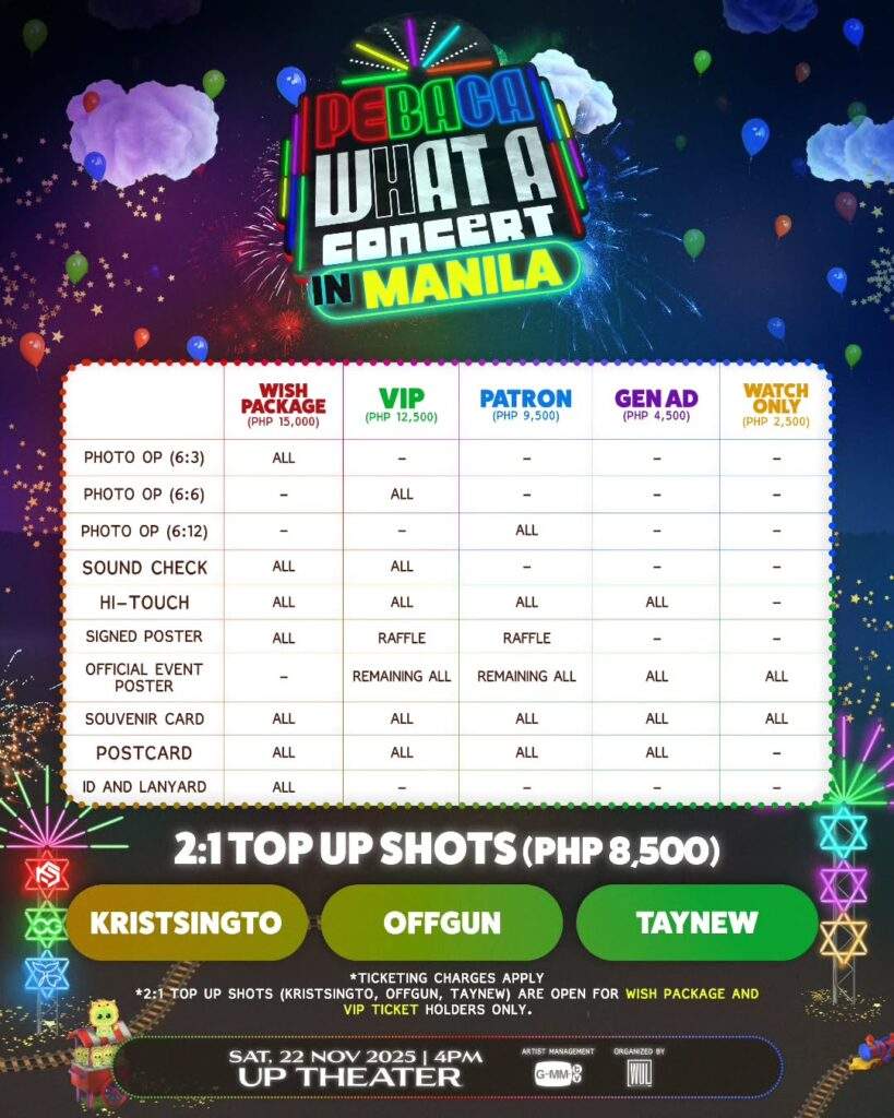 Pebaca manila fan benefits