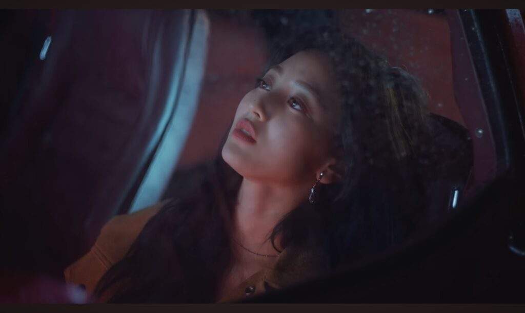 JIHYO in Killin me good music video for Twice solos and sub-units as k-drama tropes