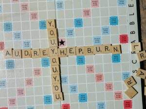 maisie peters yyy audrey hepburn scrabble
