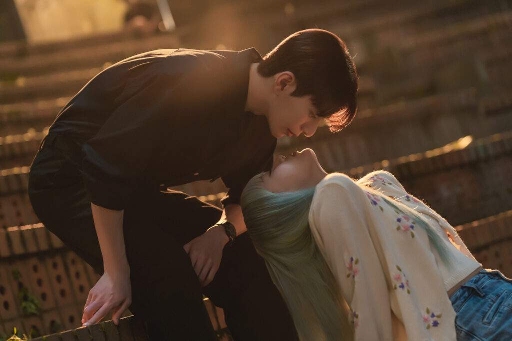 Spirit Fingers episode 8 Geurin and Seonho kiss