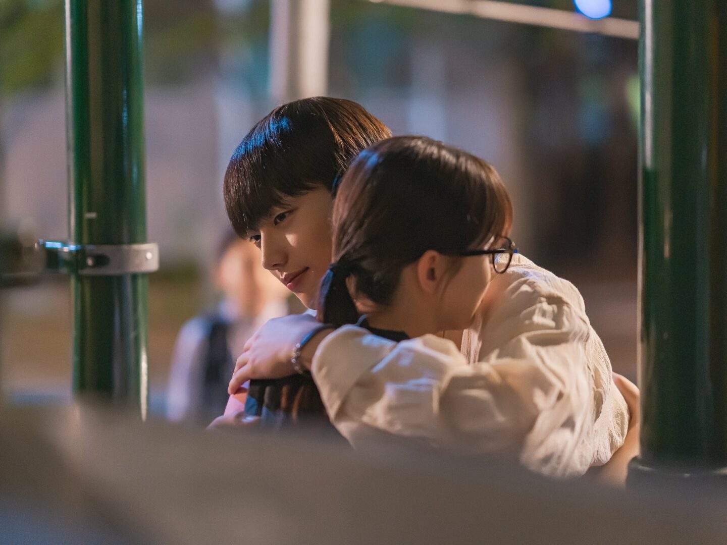 Spirit Fingers episode 8 Uyeon and Gijeong hug