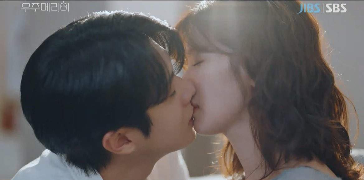 Kim Woo-Ju and Yoo Meri kissed in Would You Marry Me Episode 9