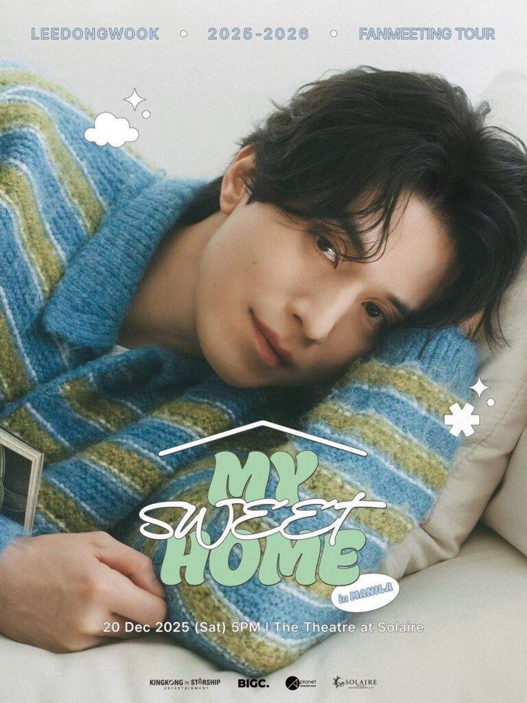 Lee Dong-wook Fanmeeting Tour in Manila - My Sweet Home