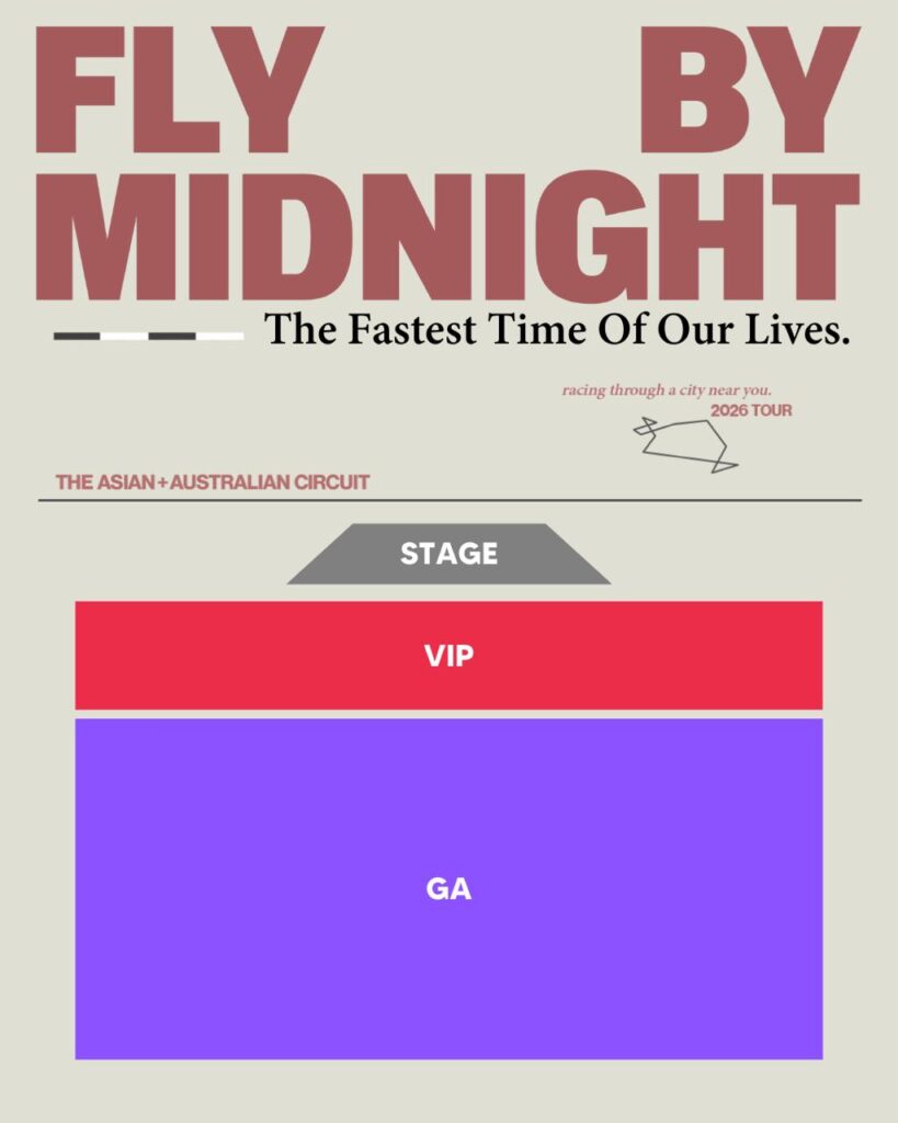 fly by midnight the fastest time of our lives manila concert tour details
