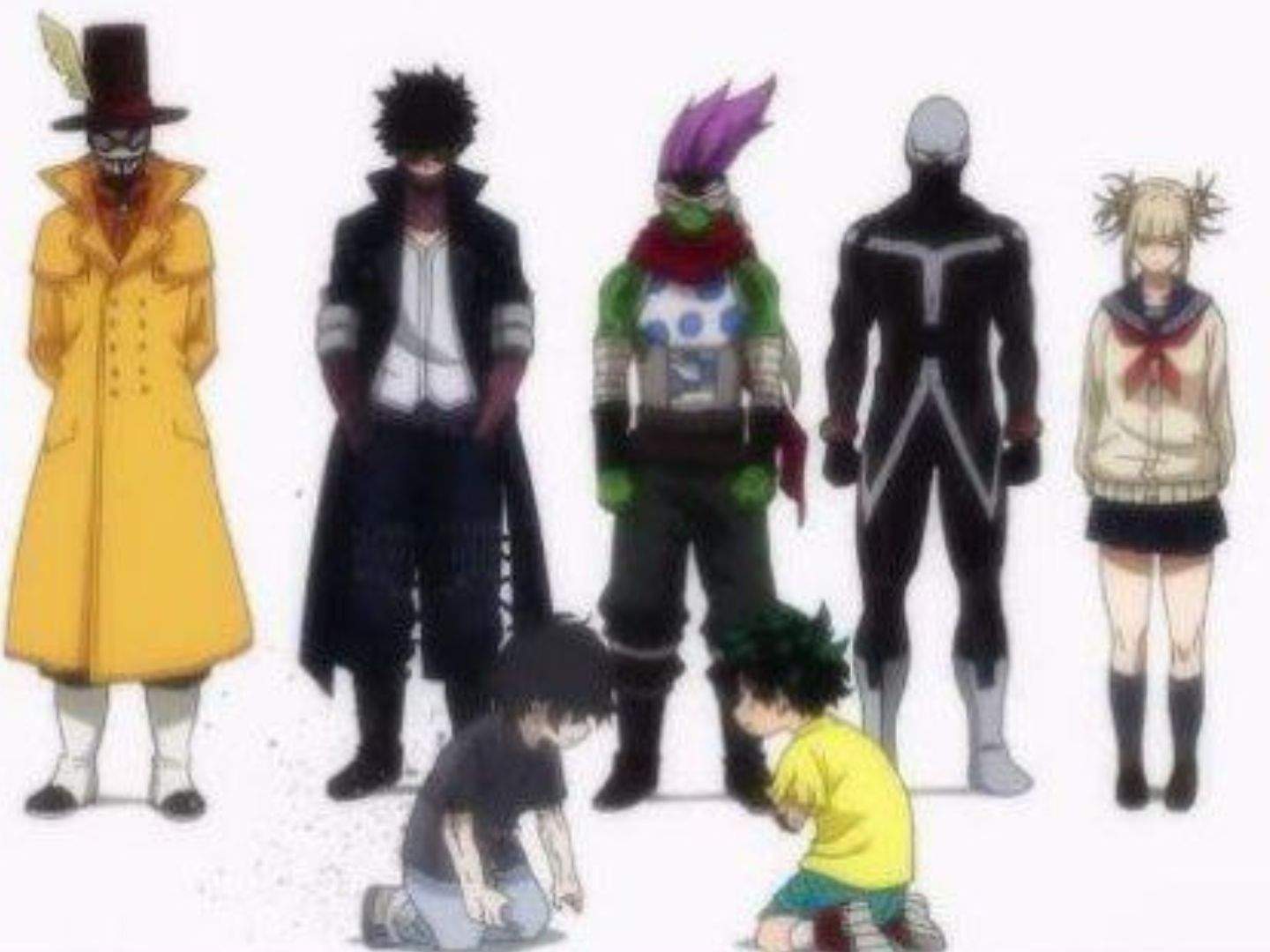 my hero academia league of villains
