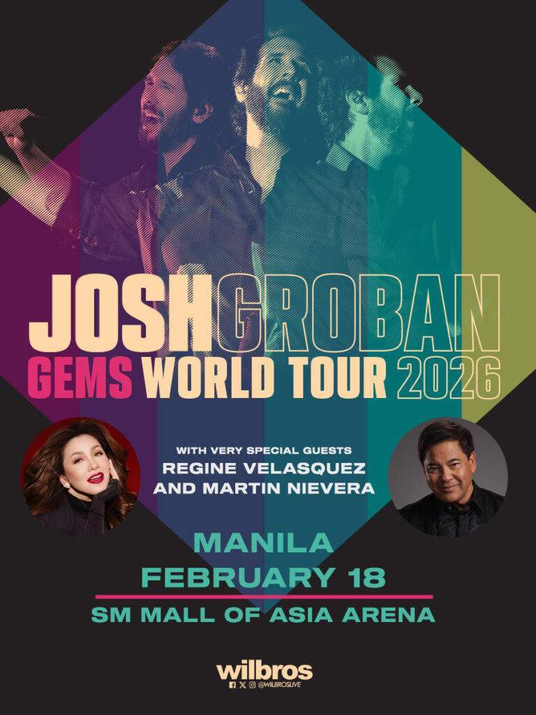 Josh Groban - GEMS in Manila Poster