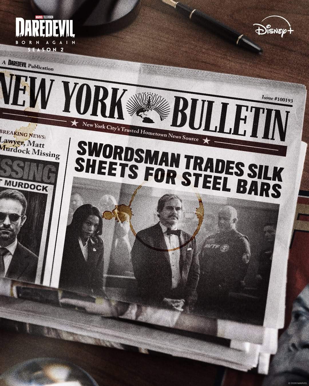 daredevil: born again season 2 episodes 2 and 3 promo pic