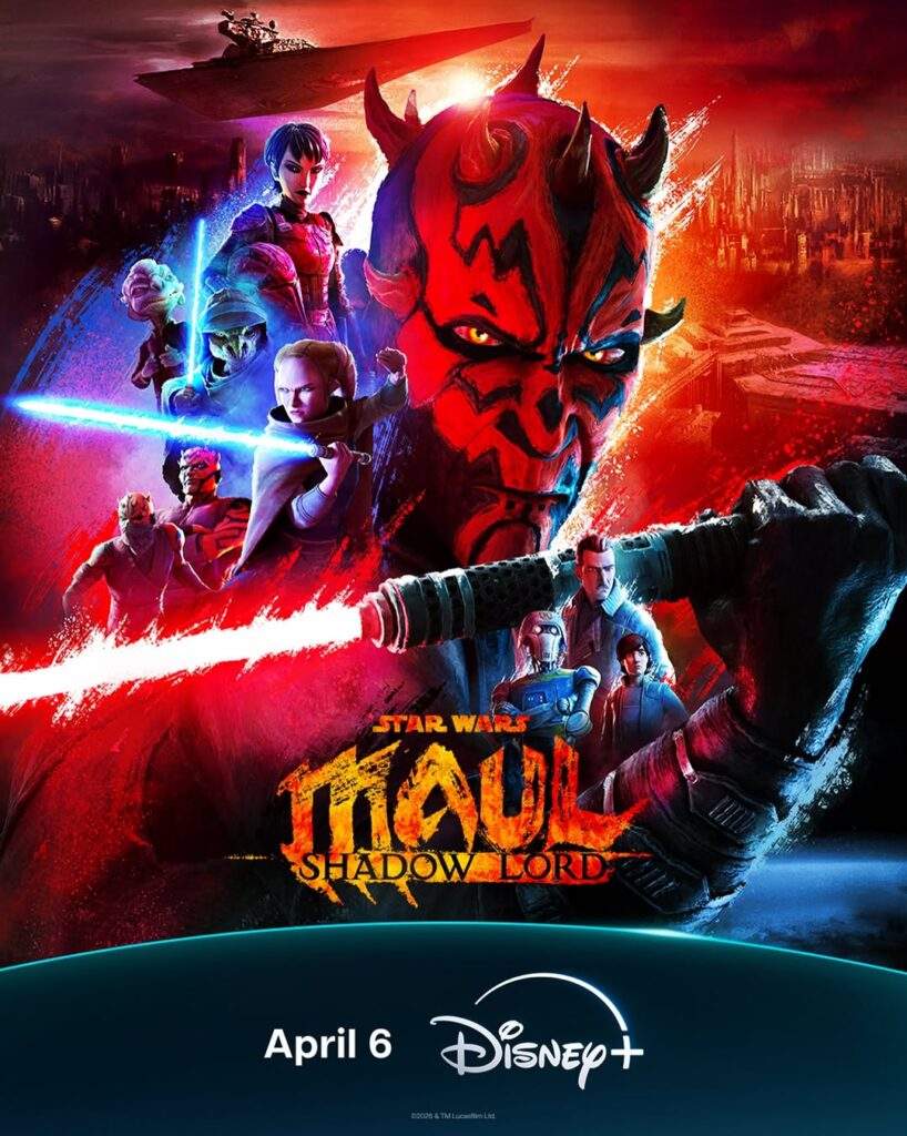 star wars: maul - shadow lord poster