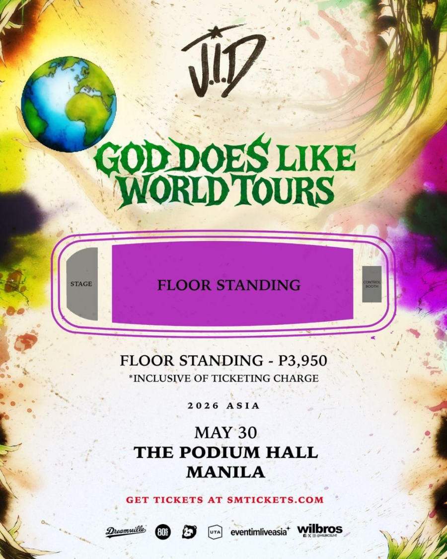 JID - God Does Like World Tours (Venue)