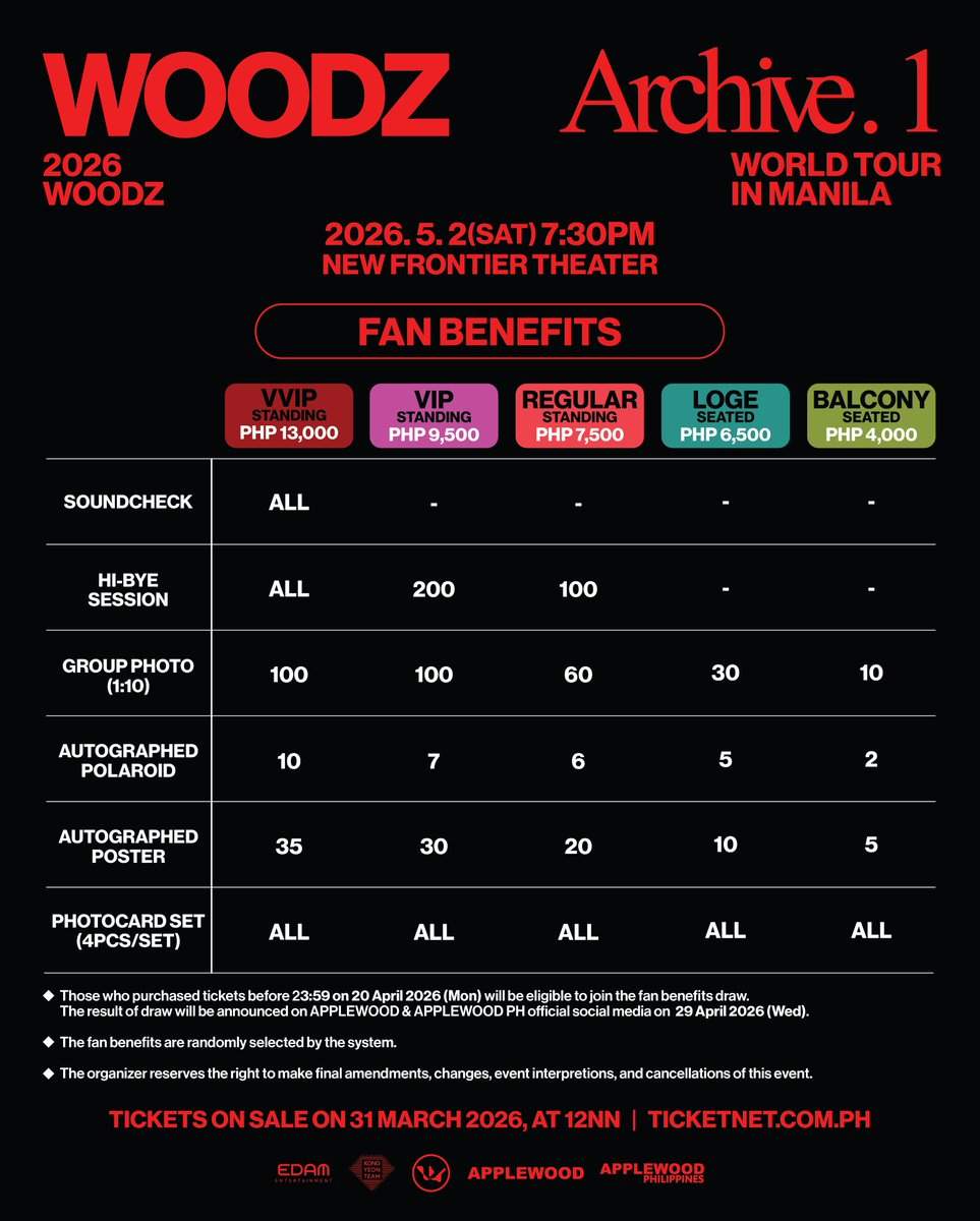 WOODZ - Archive 1 (Fan Benefits)