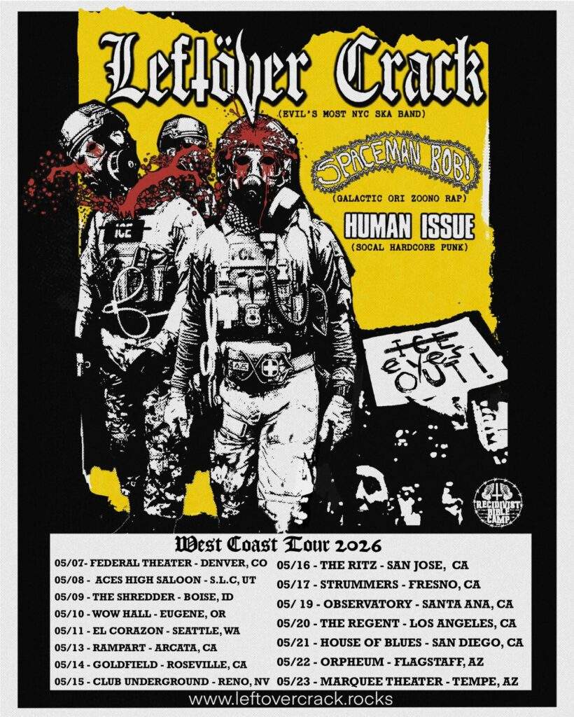 Leftover Crack West Coast Tour