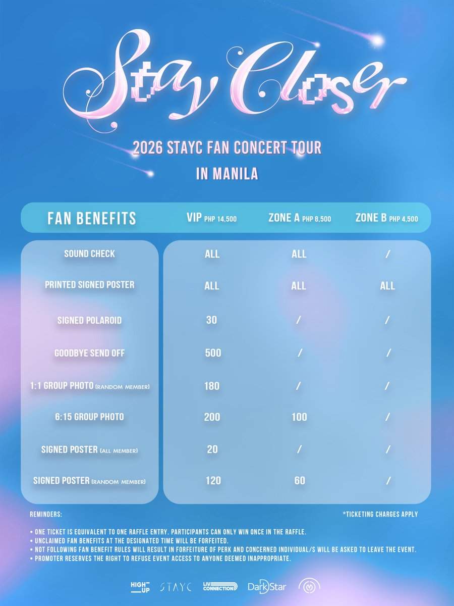 stayc manila fan benefits