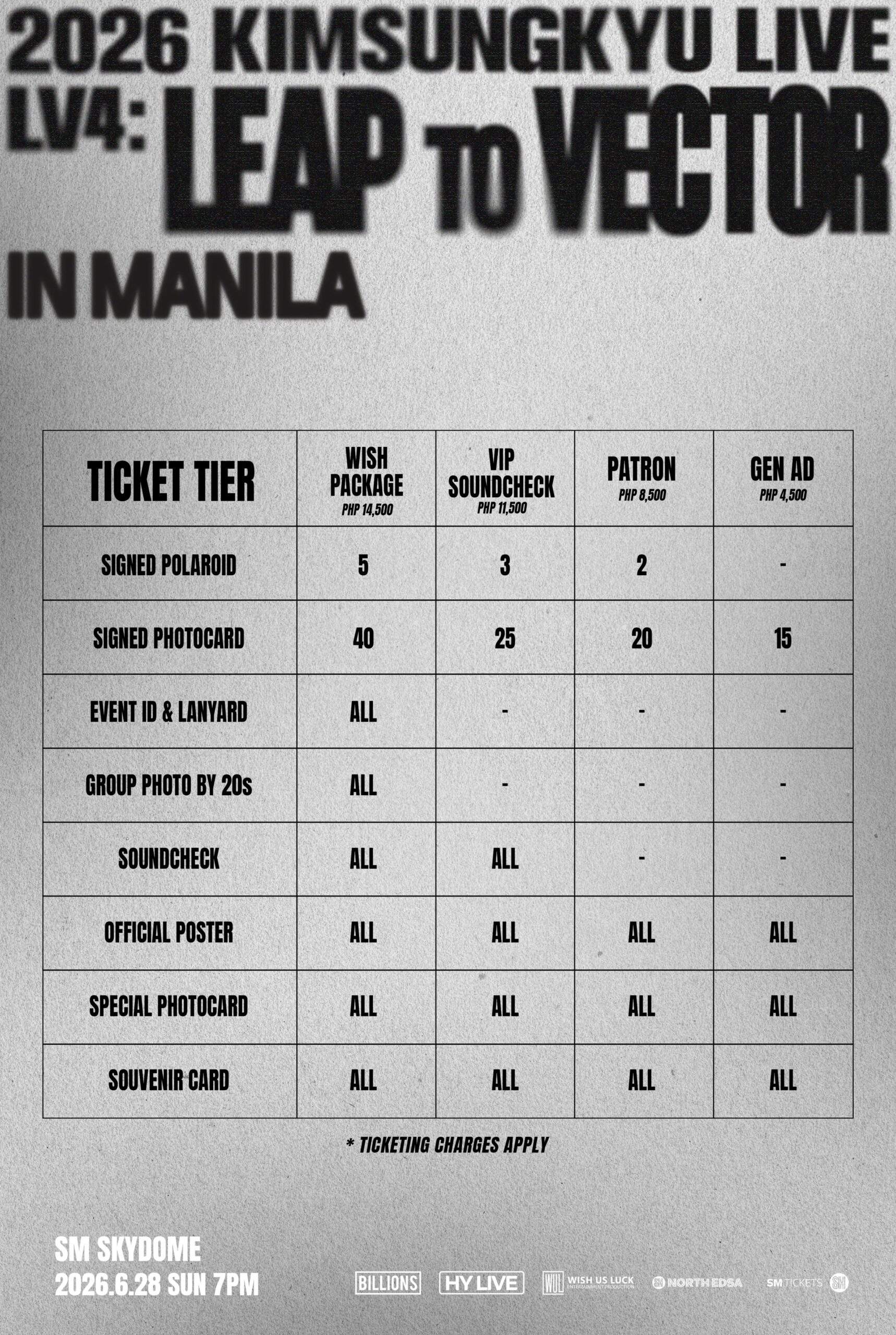 Kim Sung Kyu in Manila fan benefits