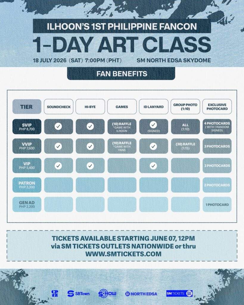 Jung Ilhoon in manila fan benefits